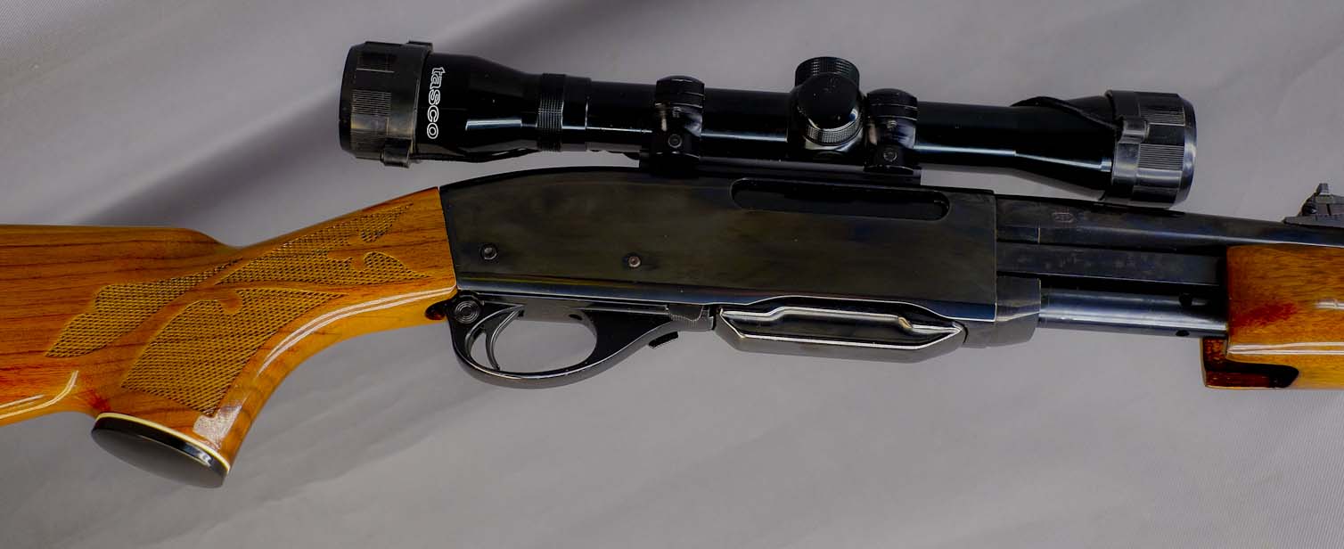 Hard To Find Remington 7600 Carbine 30 06 W Scope Near Mint Pump 