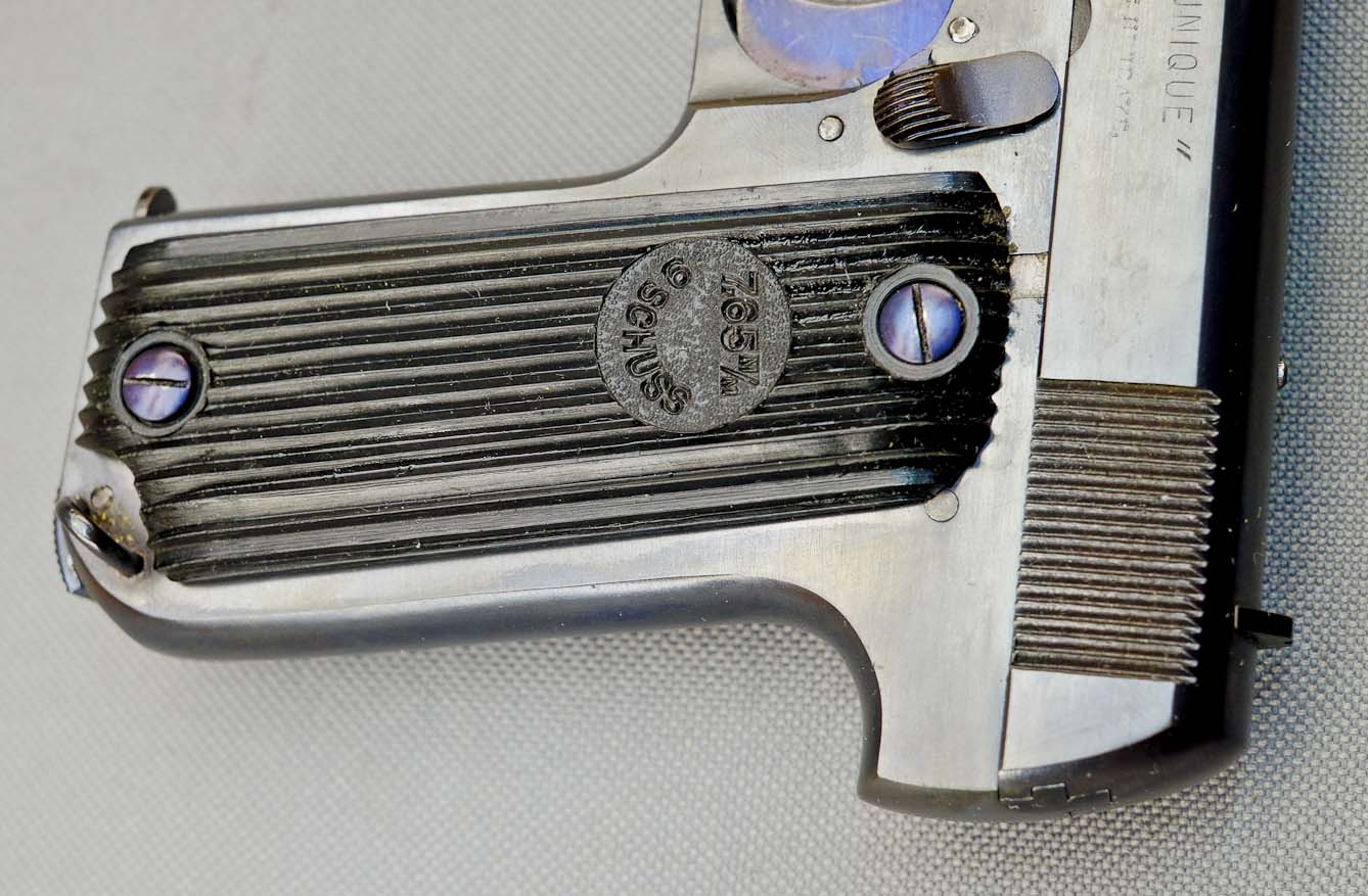 French Unique Wwii Production Nazi 32 Acp Pistol German Ocupation