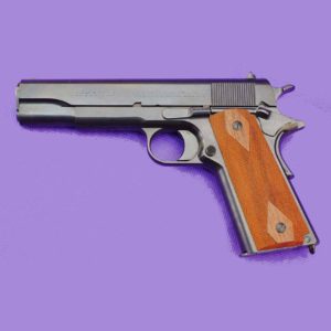 Beretta 1934/1935 7.65mm 32 ACP Walnut Wood Grips black 