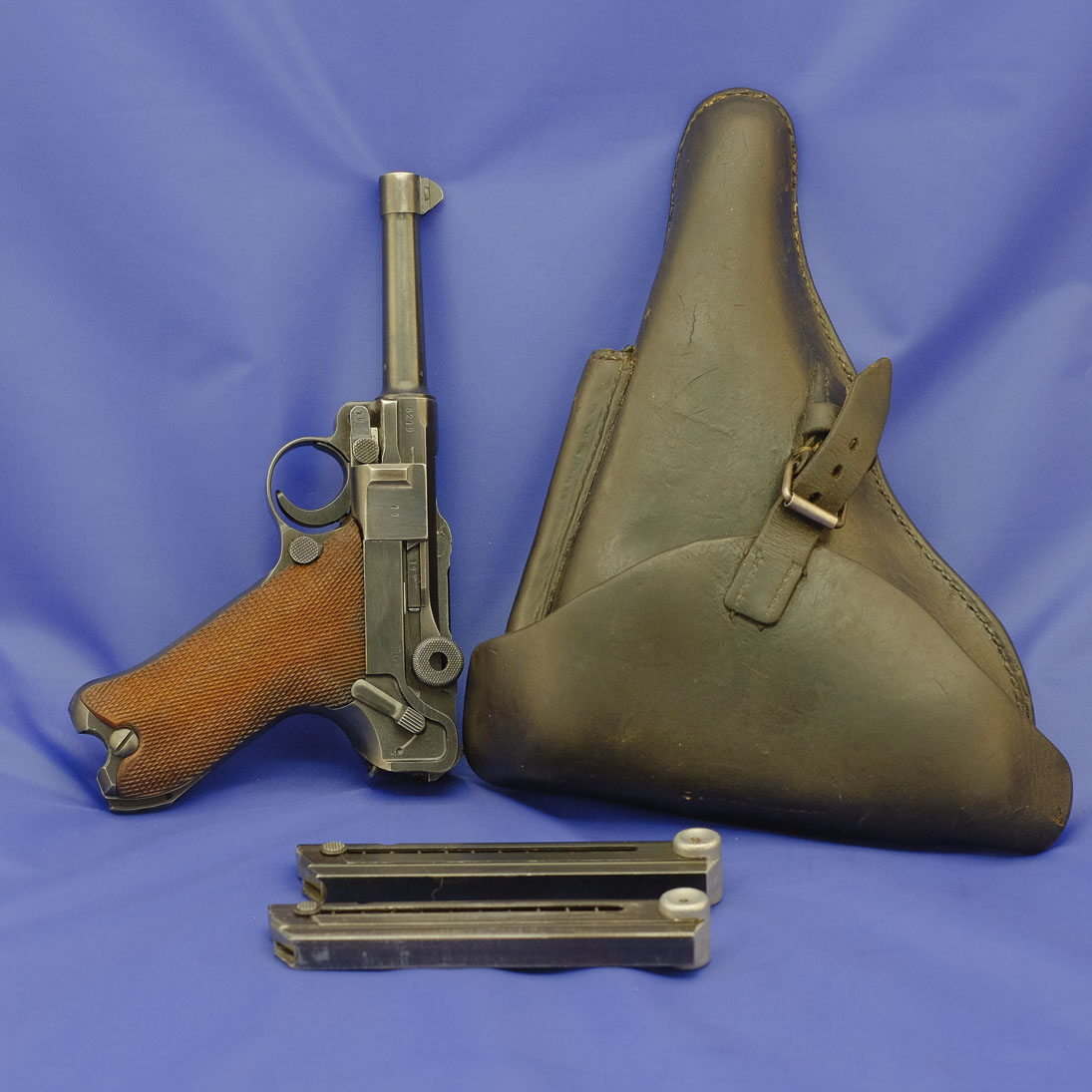 P08 Mauser Luger 1942 BYF WWII German Army 9mm with Holster