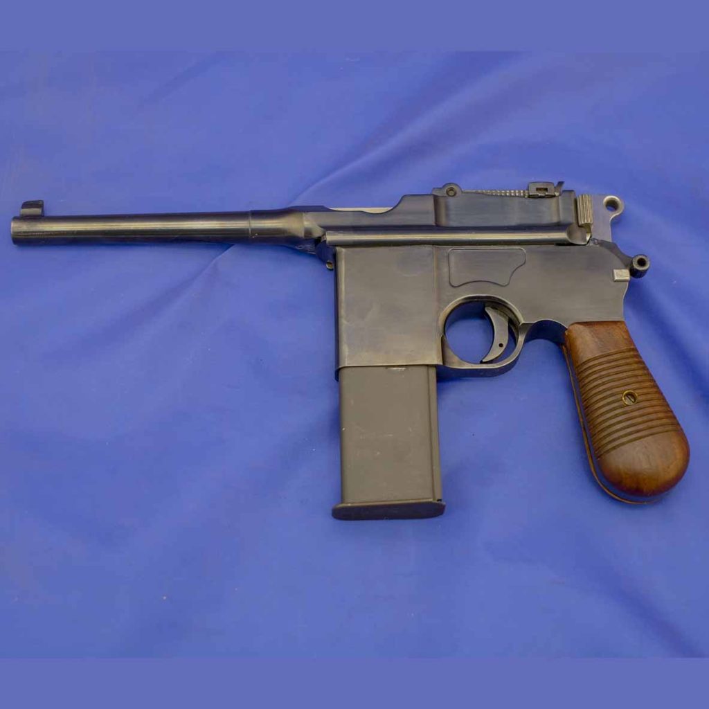 Mauser C96 Broomhandle Model 712 With 20rnd Magazine 763×25 Mm