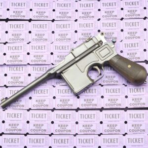 Raffle of 90 tickets for Broomhandle C96 7.63x25 with Walnut Stock