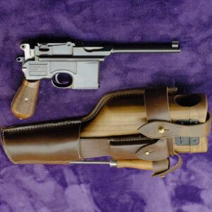C96 Mauser BroomHandle 7.63x25 German Pre WWI with Stock Holster