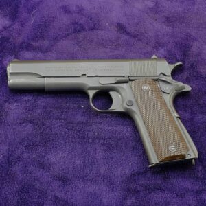 COLT 1911 A1 1944-45 Early Land Lease Gun Reimported and Reissued in WWII 1911A1 45ACP