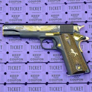 Colt 1911 38 Super El Orgullo De Mexico Gold 1 of 300